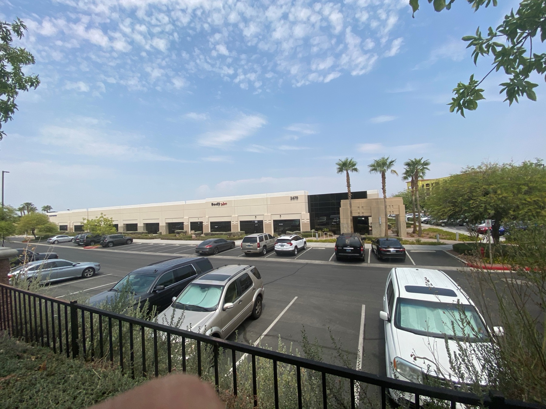 Exterior of the Body Spa Henderson Campus building