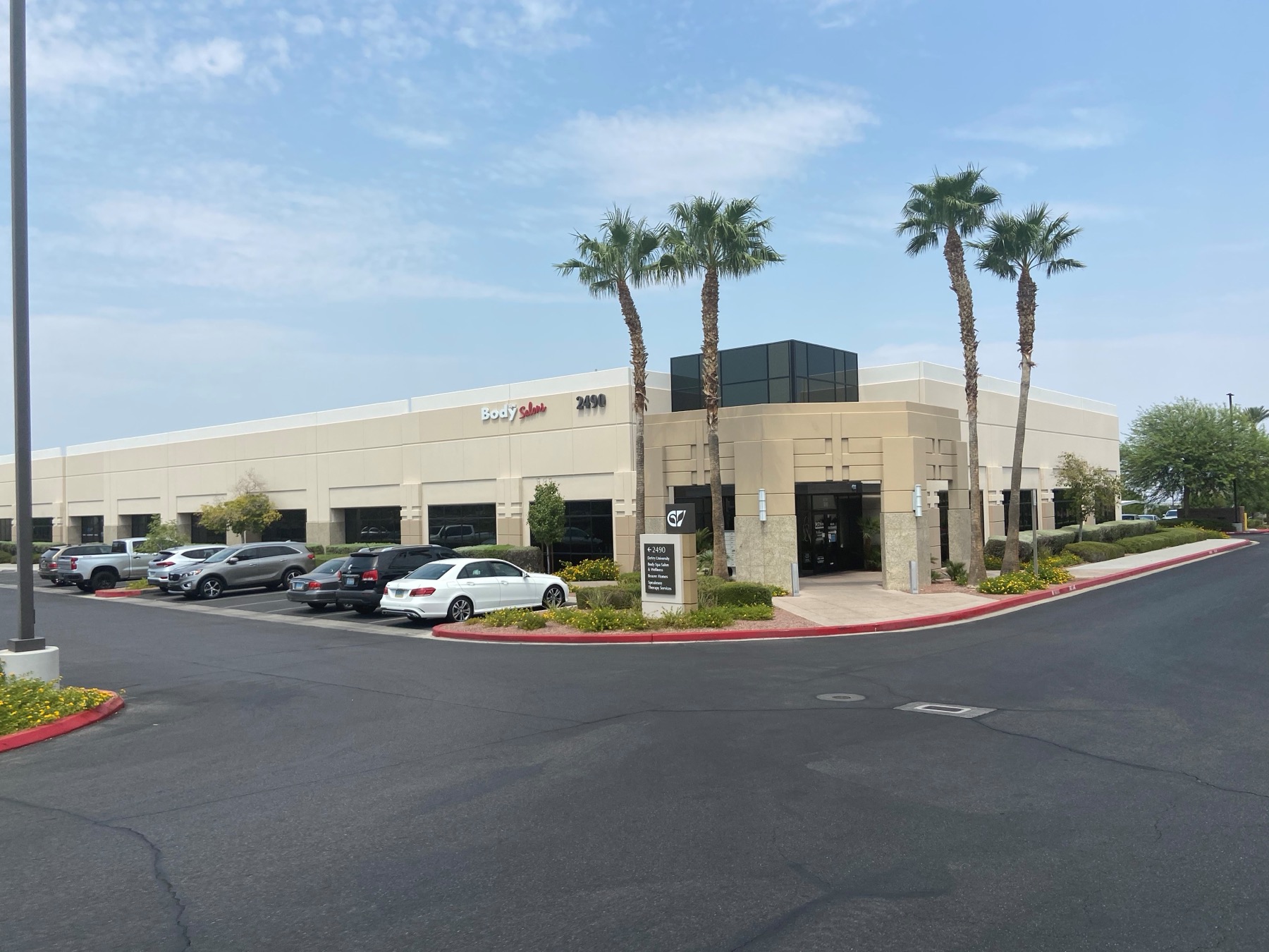 Exterior of the Body Spa Green Valley Ranch building