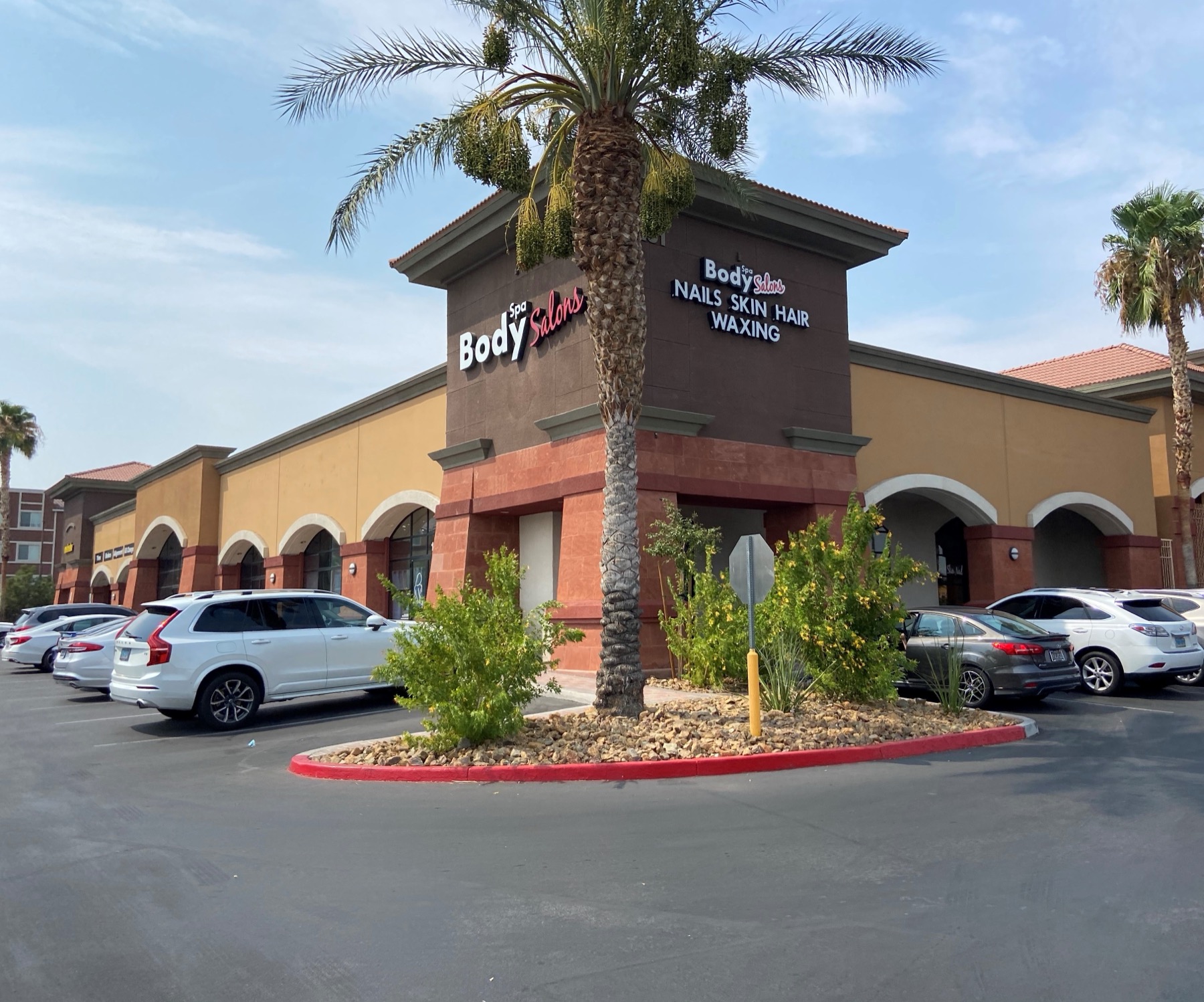 Exterior of the Body Spa North Craig location
