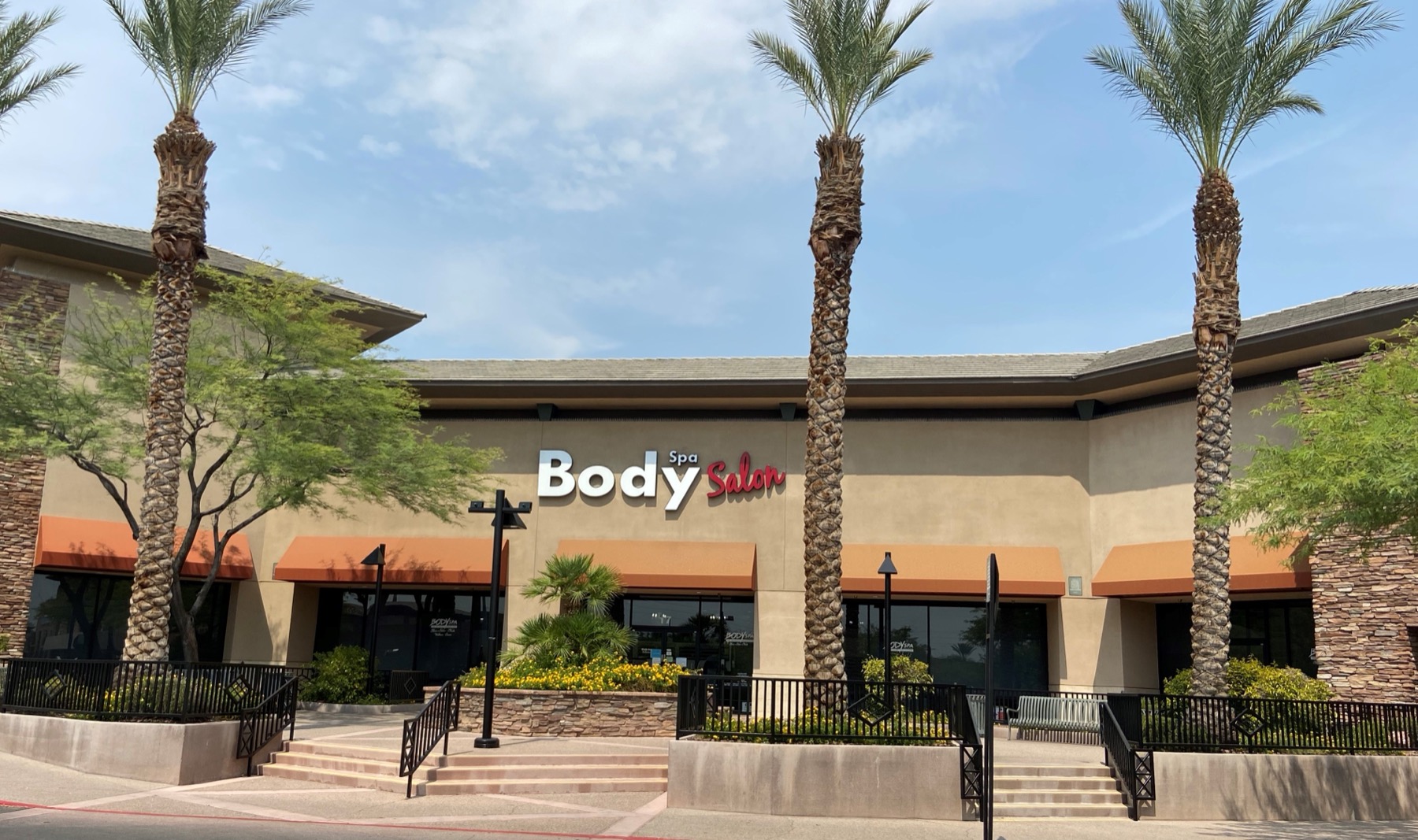 Exterior of the Body Spa Red Rock location